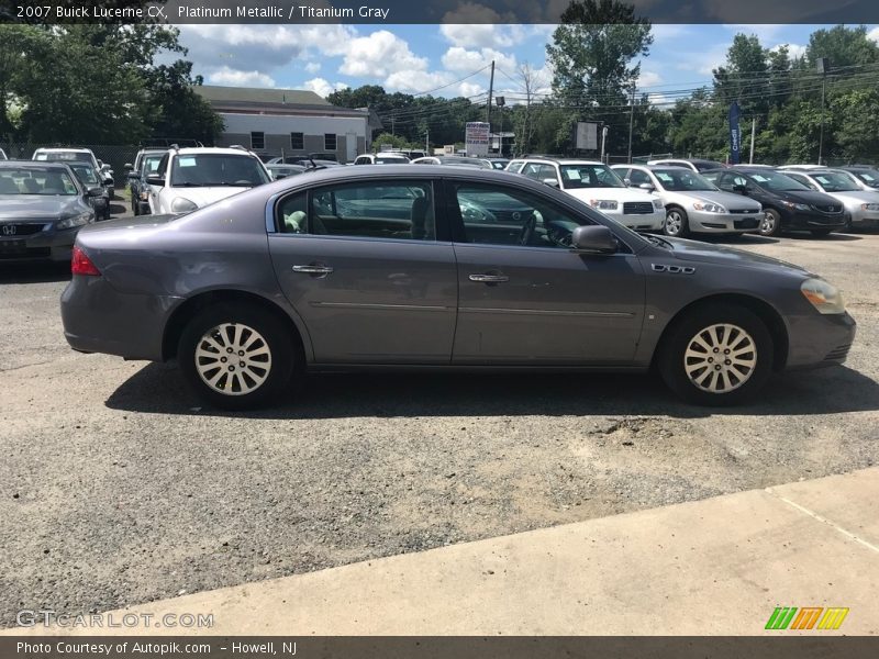 Platinum Metallic / Titanium Gray 2007 Buick Lucerne CX