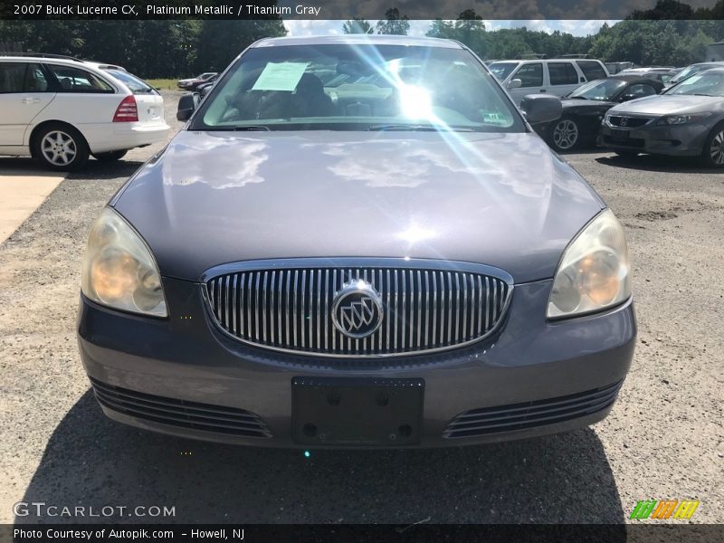 Platinum Metallic / Titanium Gray 2007 Buick Lucerne CX