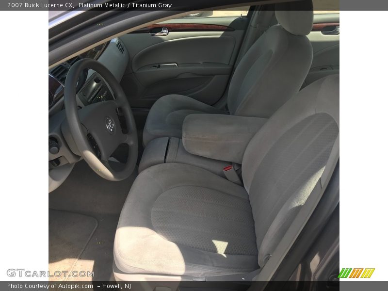 Platinum Metallic / Titanium Gray 2007 Buick Lucerne CX