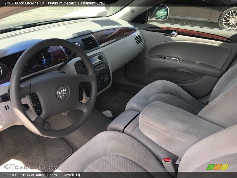 Platinum Metallic / Titanium Gray 2007 Buick Lucerne CX