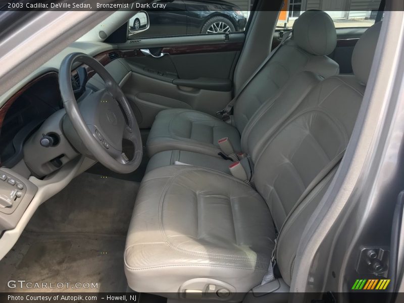Bronzemist / Dark Gray 2003 Cadillac DeVille Sedan