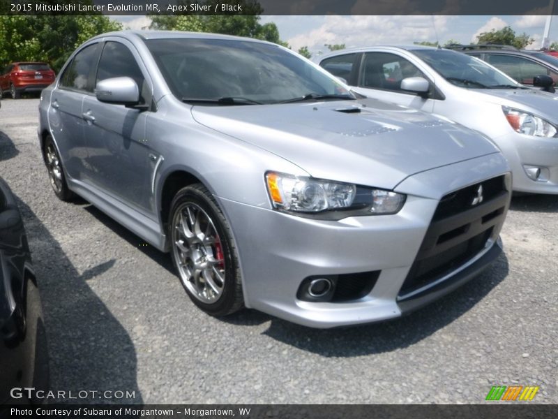 Front 3/4 View of 2015 Lancer Evolution MR