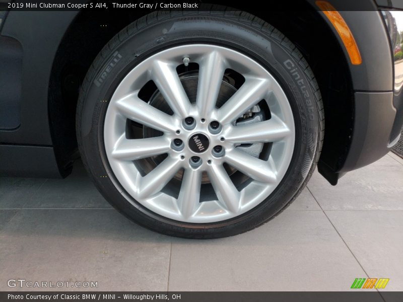 Thunder Gray / Carbon Black 2019 Mini Clubman Cooper S All4