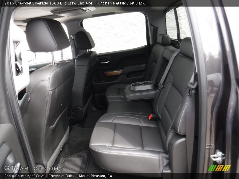 Tungsten Metallic / Jet Black 2016 Chevrolet Silverado 1500 LTZ Crew Cab 4x4