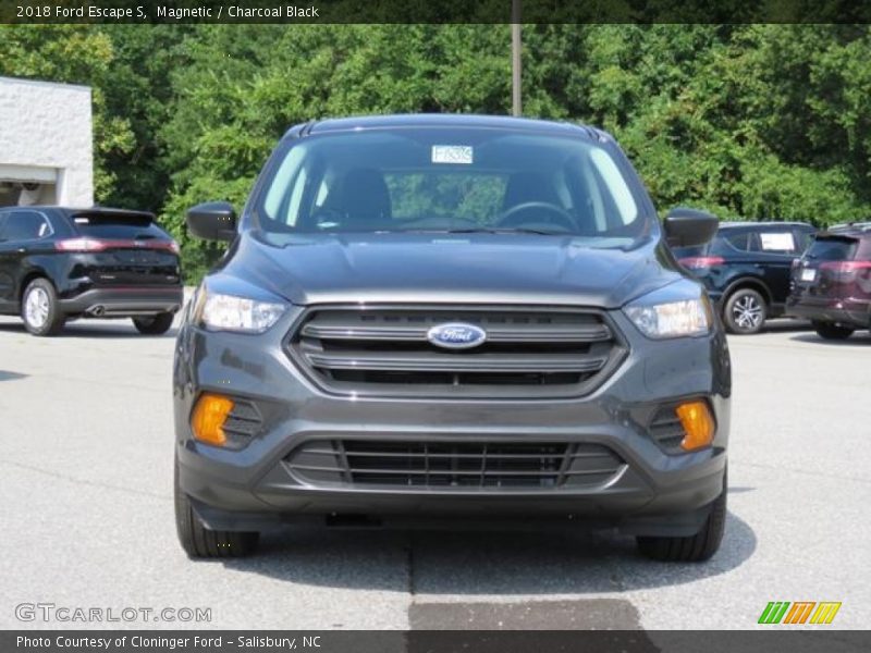 Magnetic / Charcoal Black 2018 Ford Escape S