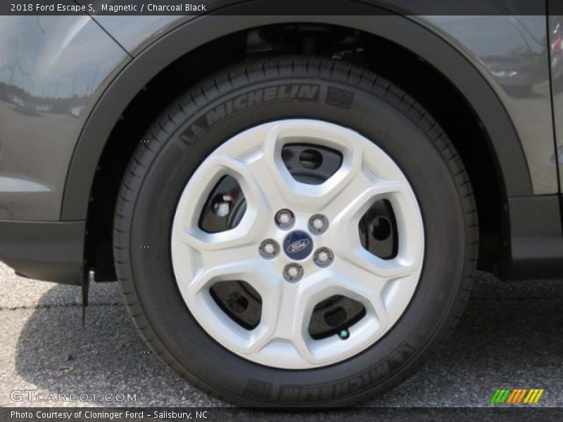 Magnetic / Charcoal Black 2018 Ford Escape S