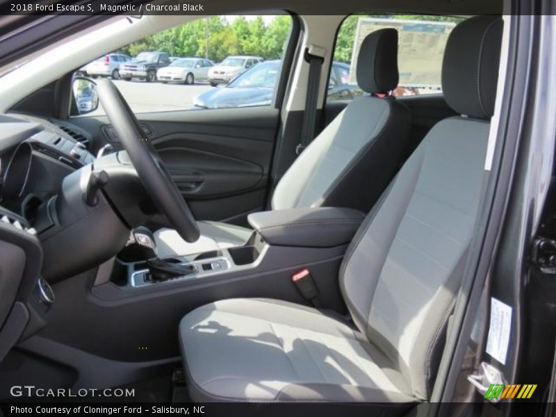 Magnetic / Charcoal Black 2018 Ford Escape S