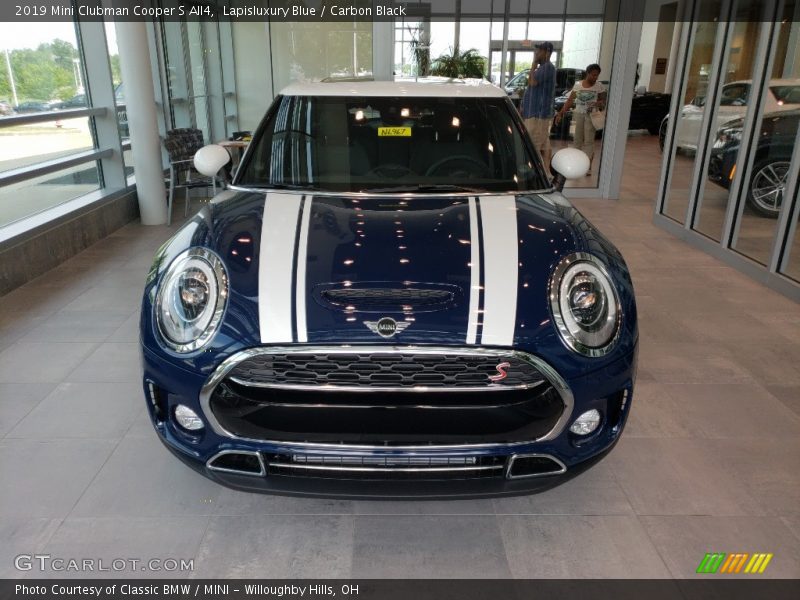 Lapisluxury Blue / Carbon Black 2019 Mini Clubman Cooper S All4