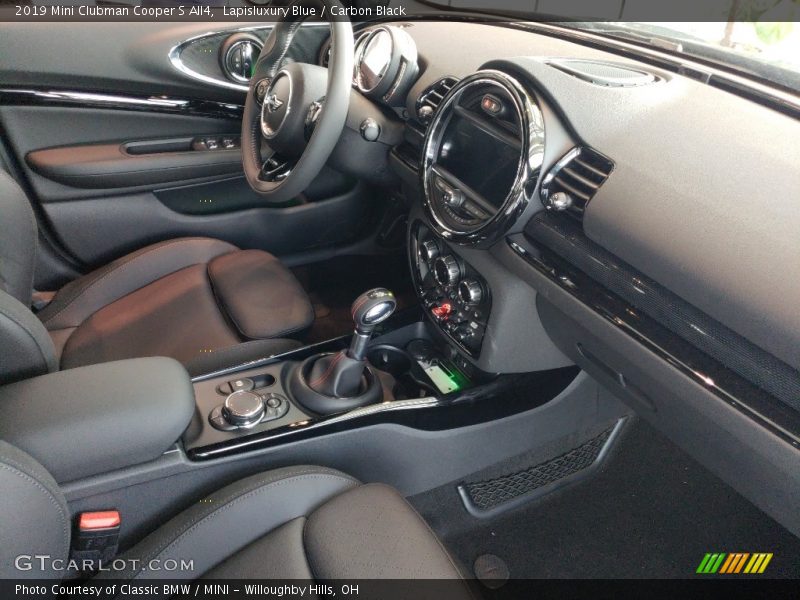 Lapisluxury Blue / Carbon Black 2019 Mini Clubman Cooper S All4