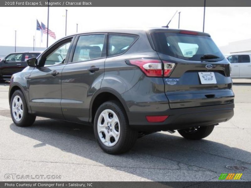 Magnetic / Charcoal Black 2018 Ford Escape S
