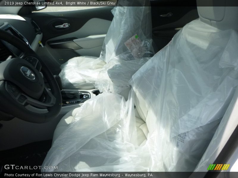 Bright White / Black/Ski Grey 2019 Jeep Cherokee Limited 4x4