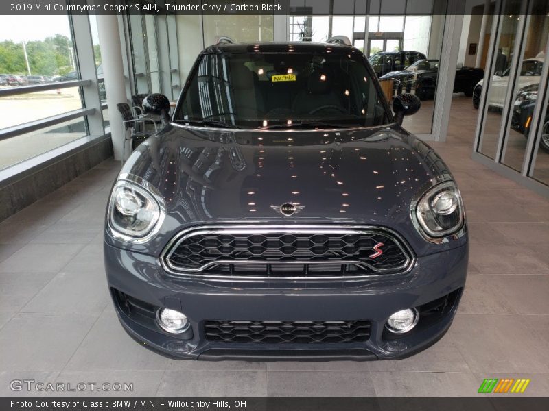 Thunder Grey / Carbon Black 2019 Mini Countryman Cooper S All4