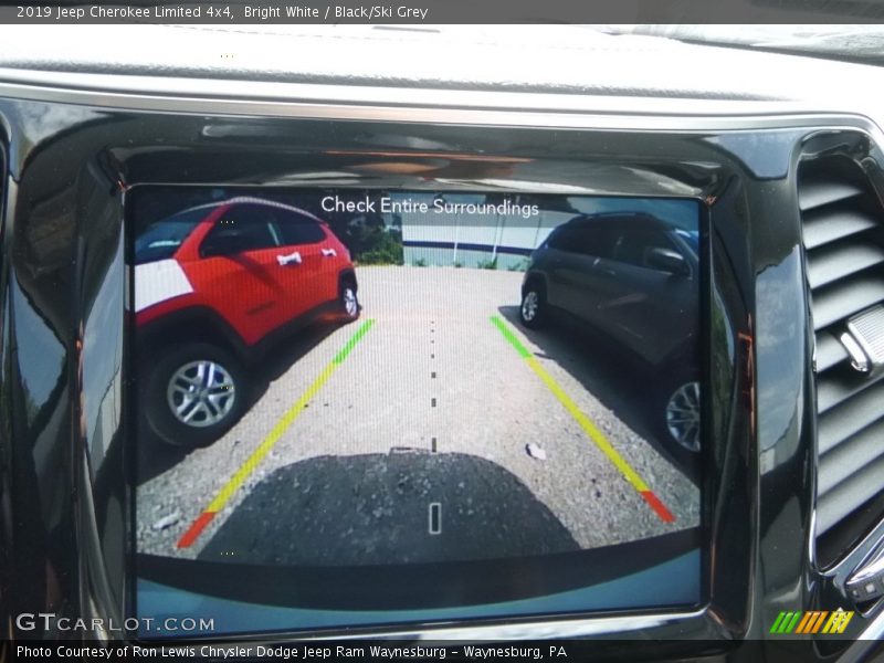 Bright White / Black/Ski Grey 2019 Jeep Cherokee Limited 4x4