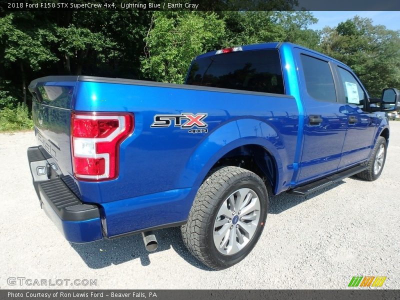Lightning Blue / Earth Gray 2018 Ford F150 STX SuperCrew 4x4