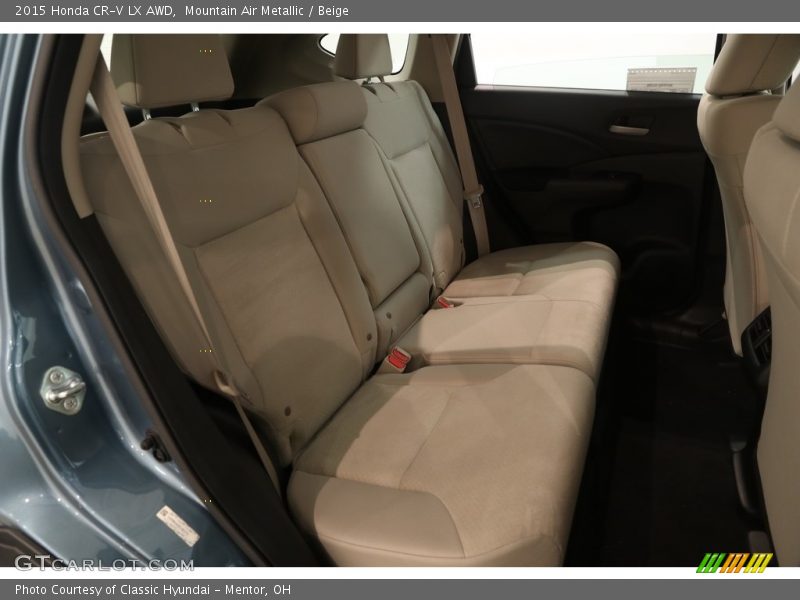 Mountain Air Metallic / Beige 2015 Honda CR-V LX AWD