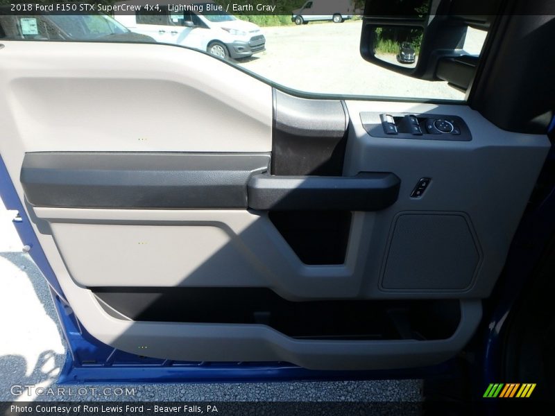 Lightning Blue / Earth Gray 2018 Ford F150 STX SuperCrew 4x4