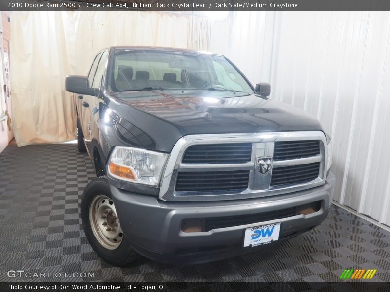 Brilliant Black Crystal Pearl / Dark Slate/Medium Graystone 2010 Dodge Ram 2500 ST Crew Cab 4x4