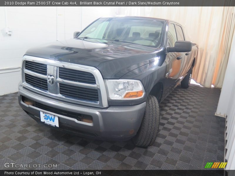 Brilliant Black Crystal Pearl / Dark Slate/Medium Graystone 2010 Dodge Ram 2500 ST Crew Cab 4x4