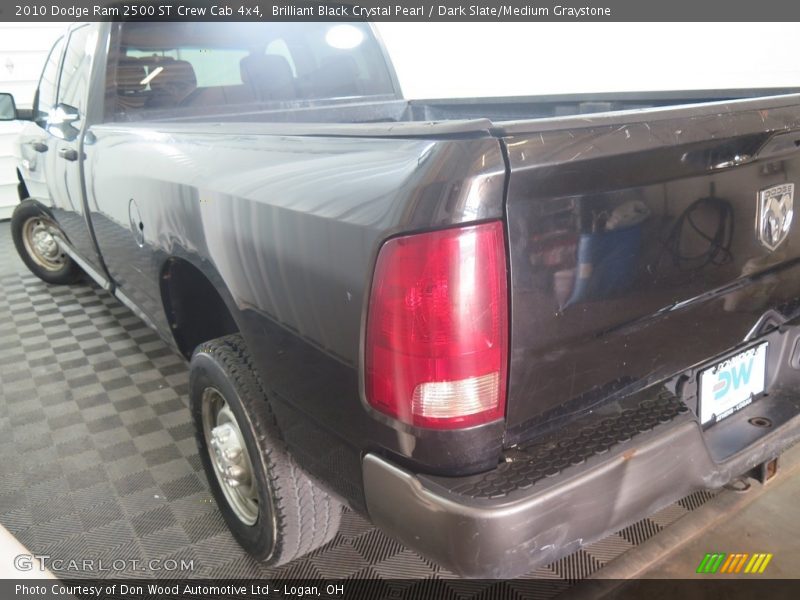 Brilliant Black Crystal Pearl / Dark Slate/Medium Graystone 2010 Dodge Ram 2500 ST Crew Cab 4x4