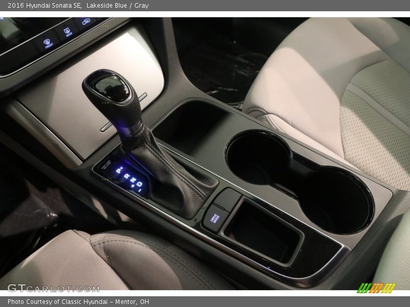 Lakeside Blue / Gray 2016 Hyundai Sonata SE