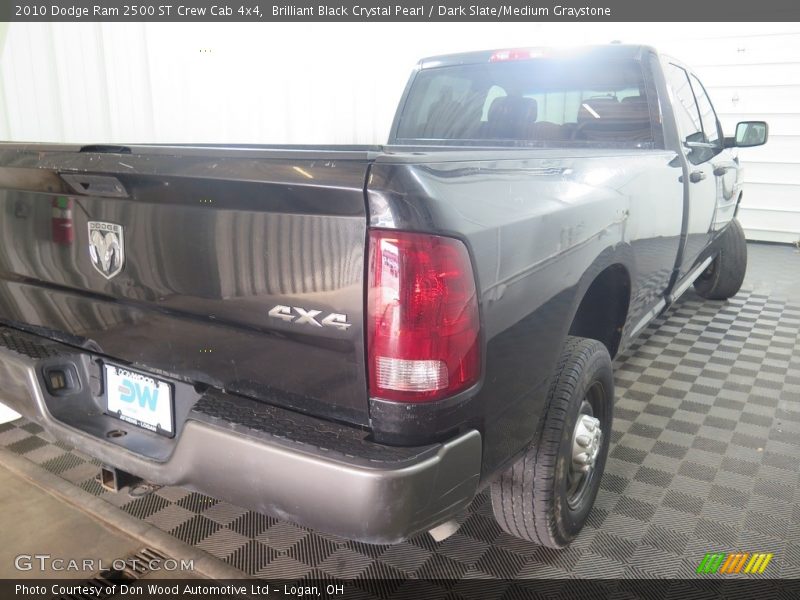 Brilliant Black Crystal Pearl / Dark Slate/Medium Graystone 2010 Dodge Ram 2500 ST Crew Cab 4x4