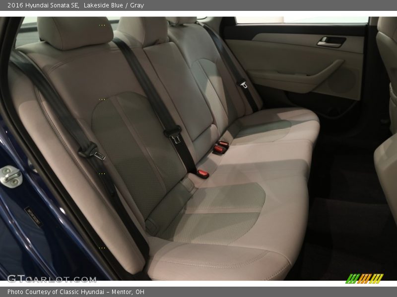 Lakeside Blue / Gray 2016 Hyundai Sonata SE