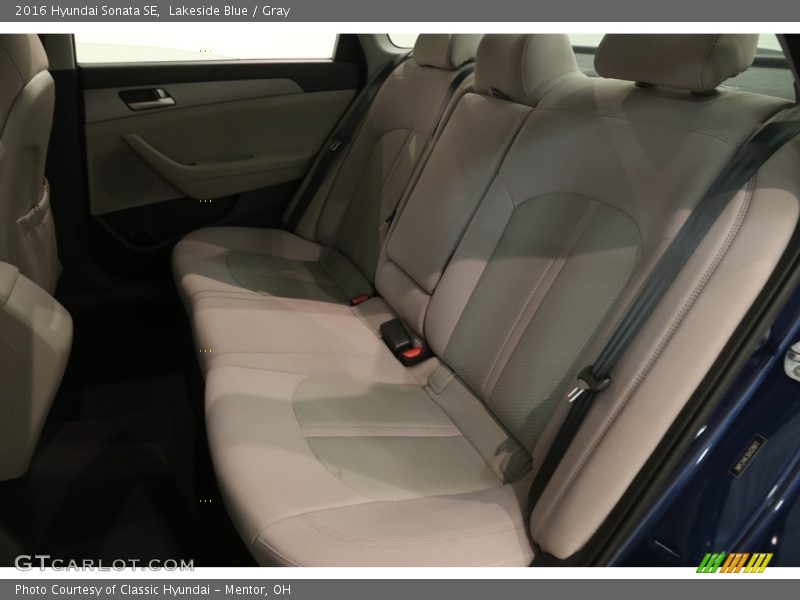 Lakeside Blue / Gray 2016 Hyundai Sonata SE