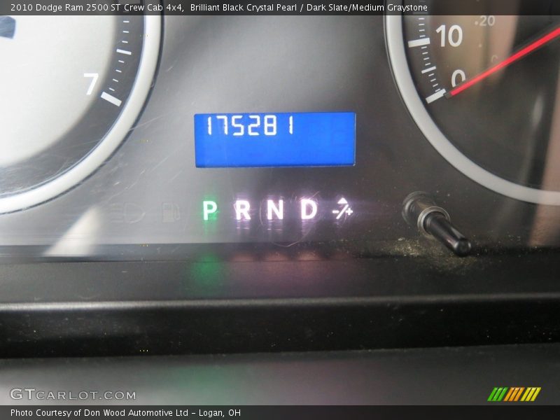 Brilliant Black Crystal Pearl / Dark Slate/Medium Graystone 2010 Dodge Ram 2500 ST Crew Cab 4x4