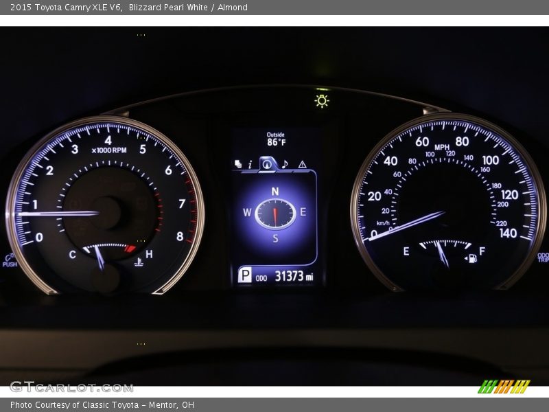 2015 Camry XLE V6 XLE V6 Gauges