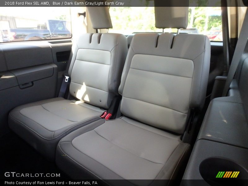 Blue / Dark Earth Gray/Light Earth Gray 2018 Ford Flex SEL AWD