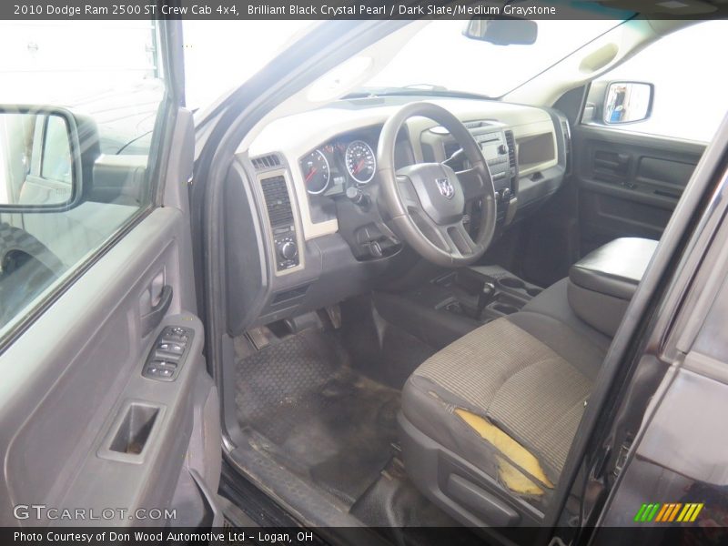 Brilliant Black Crystal Pearl / Dark Slate/Medium Graystone 2010 Dodge Ram 2500 ST Crew Cab 4x4