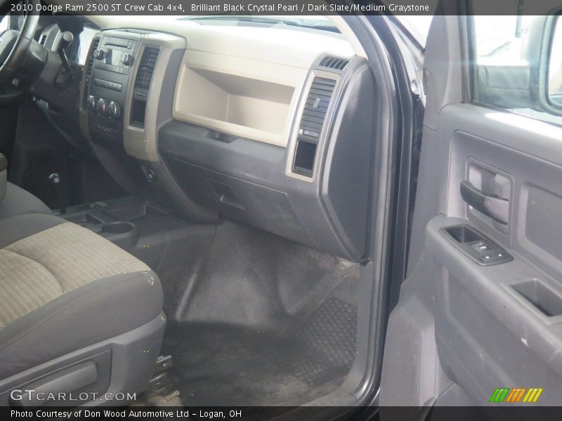 Brilliant Black Crystal Pearl / Dark Slate/Medium Graystone 2010 Dodge Ram 2500 ST Crew Cab 4x4