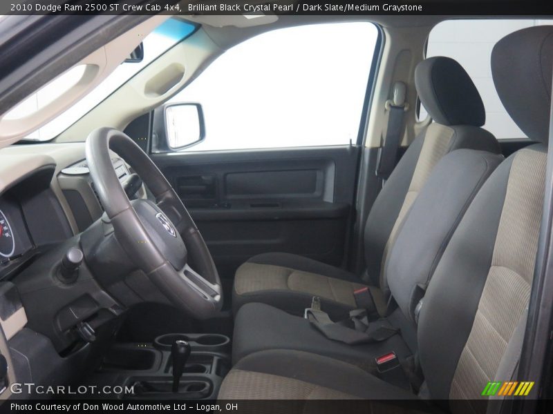 Brilliant Black Crystal Pearl / Dark Slate/Medium Graystone 2010 Dodge Ram 2500 ST Crew Cab 4x4