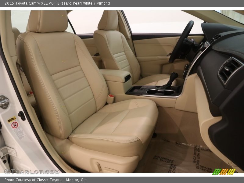 Front Seat of 2015 Camry XLE V6