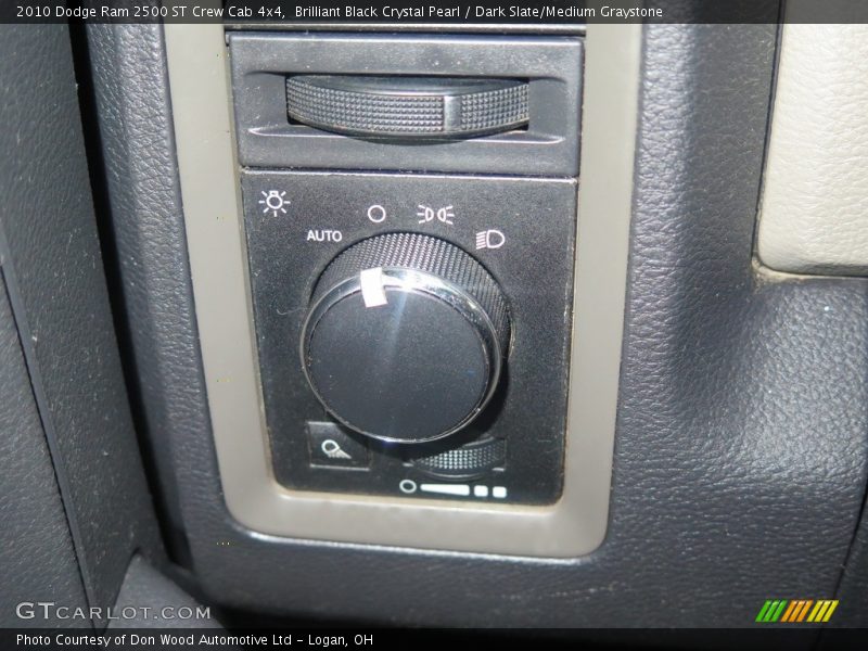 Brilliant Black Crystal Pearl / Dark Slate/Medium Graystone 2010 Dodge Ram 2500 ST Crew Cab 4x4