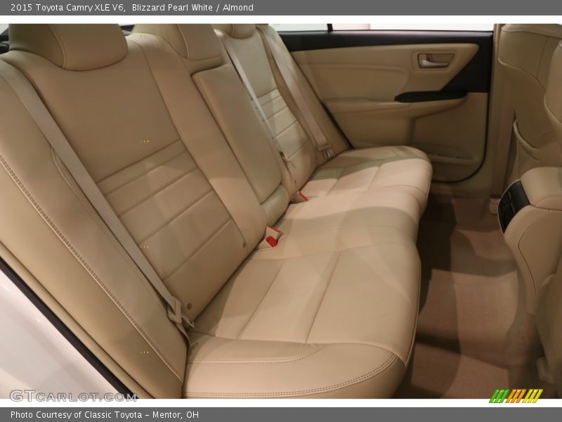 Rear Seat of 2015 Camry XLE V6