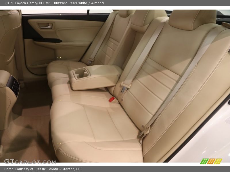 Rear Seat of 2015 Camry XLE V6