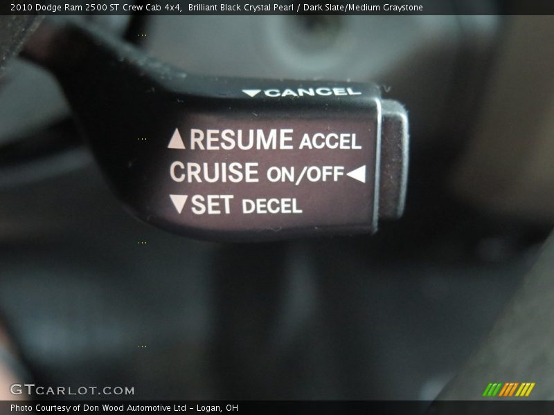 Brilliant Black Crystal Pearl / Dark Slate/Medium Graystone 2010 Dodge Ram 2500 ST Crew Cab 4x4