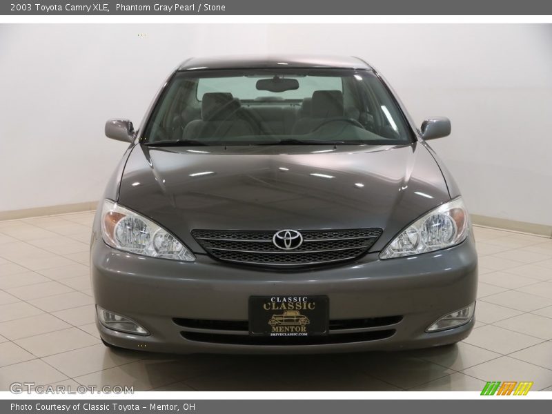 Phantom Gray Pearl / Stone 2003 Toyota Camry XLE