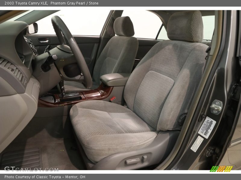Phantom Gray Pearl / Stone 2003 Toyota Camry XLE