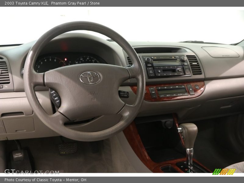 Phantom Gray Pearl / Stone 2003 Toyota Camry XLE