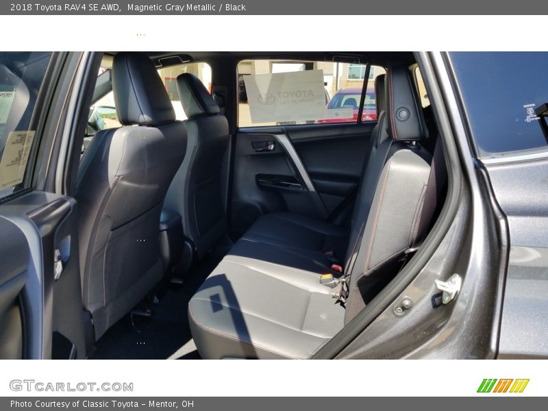 Rear Seat of 2018 RAV4 SE AWD