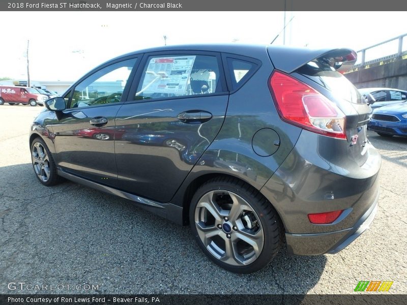 Magnetic / Charcoal Black 2018 Ford Fiesta ST Hatchback