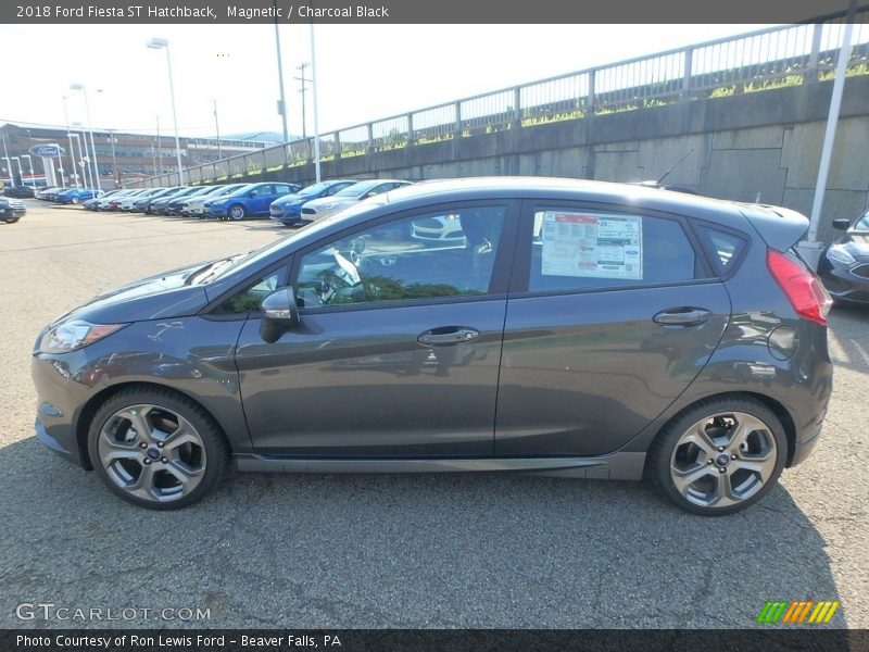Magnetic / Charcoal Black 2018 Ford Fiesta ST Hatchback