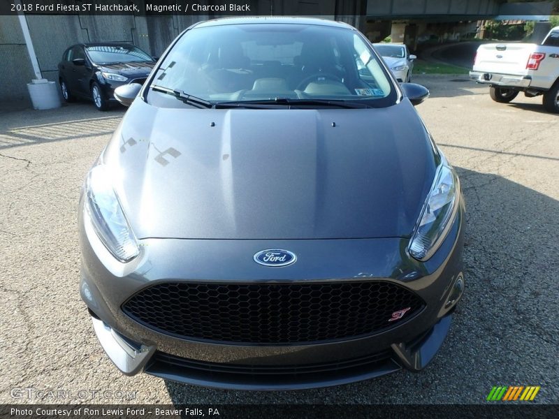 Magnetic / Charcoal Black 2018 Ford Fiesta ST Hatchback