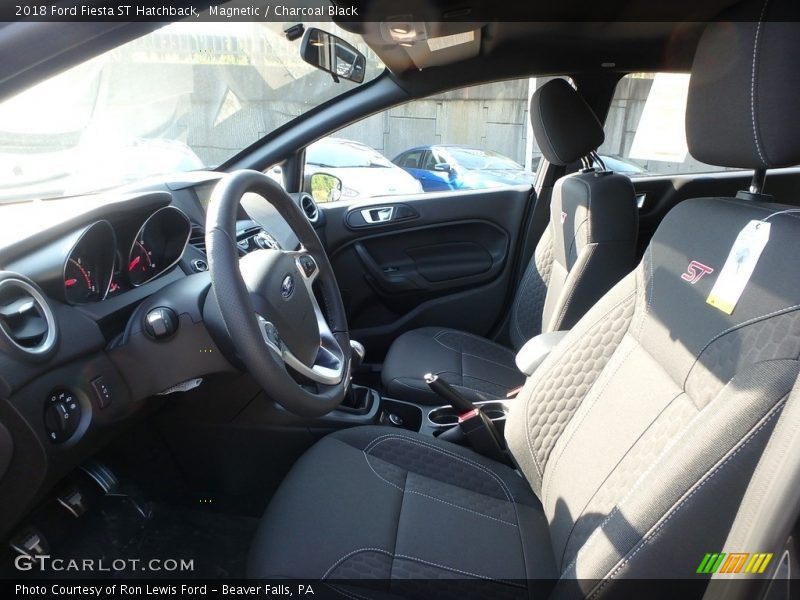 Front Seat of 2018 Fiesta ST Hatchback