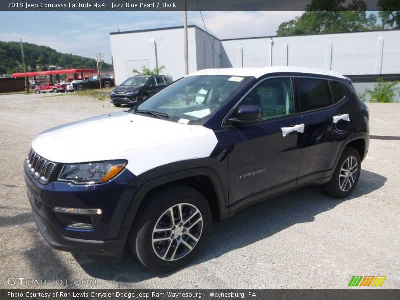 Jazz Blue Pearl / Black 2018 Jeep Compass Latitude 4x4