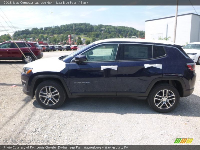 Jazz Blue Pearl / Black 2018 Jeep Compass Latitude 4x4