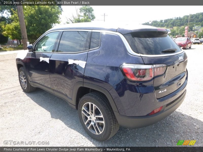 Jazz Blue Pearl / Black 2018 Jeep Compass Latitude 4x4
