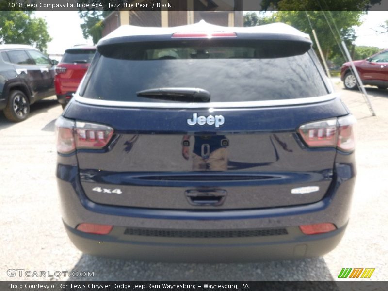 Jazz Blue Pearl / Black 2018 Jeep Compass Latitude 4x4